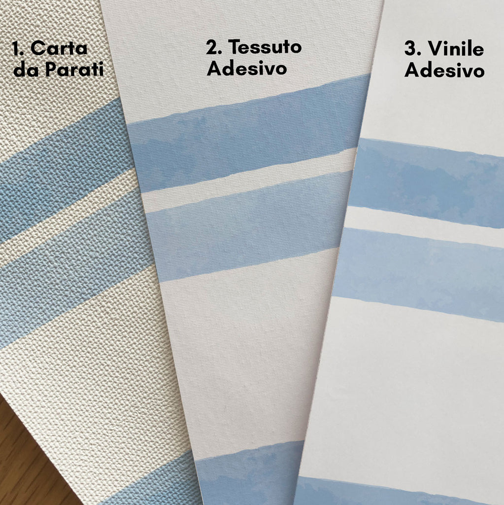 Pellicola Autoadesiva Watercolor Stripes - Decochic