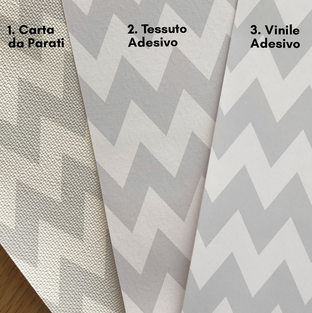 Pellicola Autoadesiva Zig Zag Più Colori Disponibili - Decochic