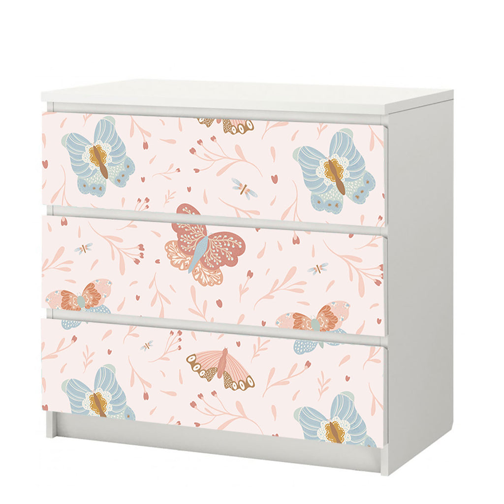 Carta Adesiva per Mobili Butterfly Bush - Decochic