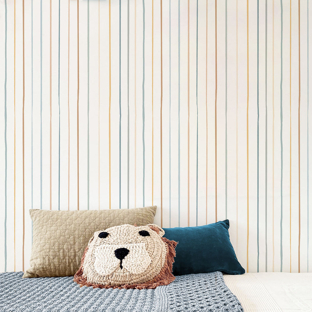 Pellicola Autoadesiva Colorful Stripes - Decochic