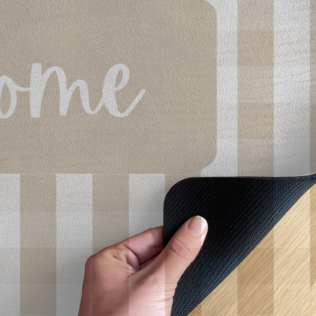 Zerbino Asciugapassi Personalizzabile Gingham -Più Colori Disponibili - Decochic