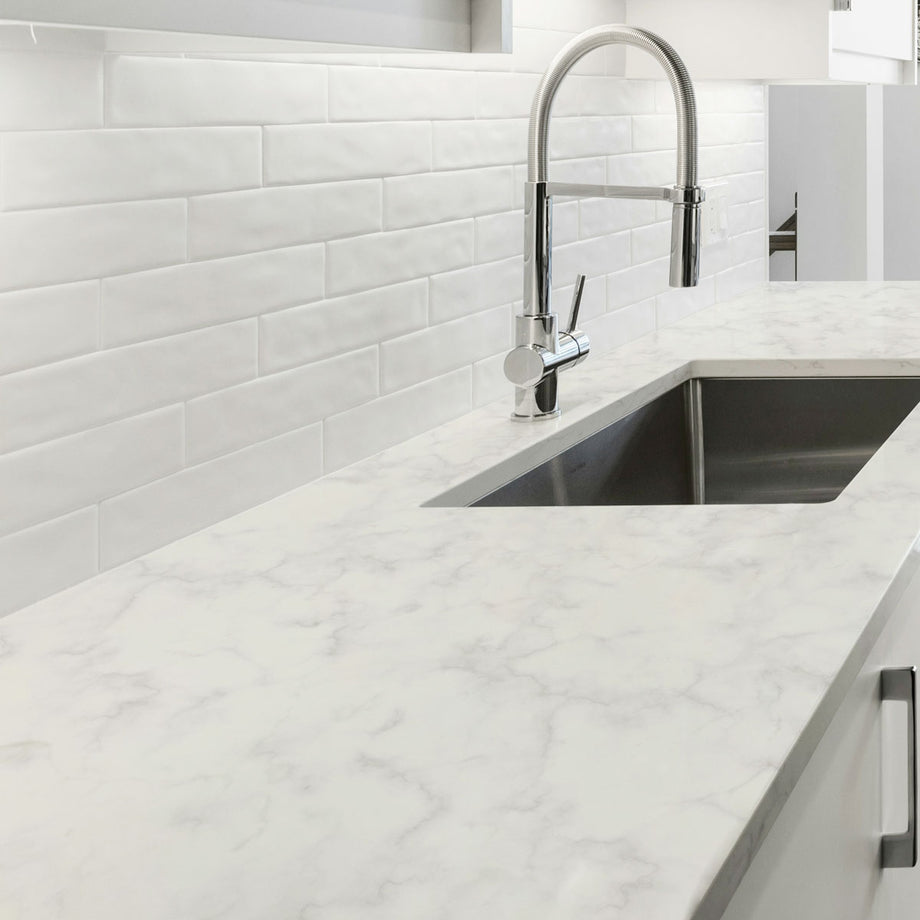 Pellicola Autoadesiva In Vinile Per Piano Di Lavoro Da Cucina - Foto 13