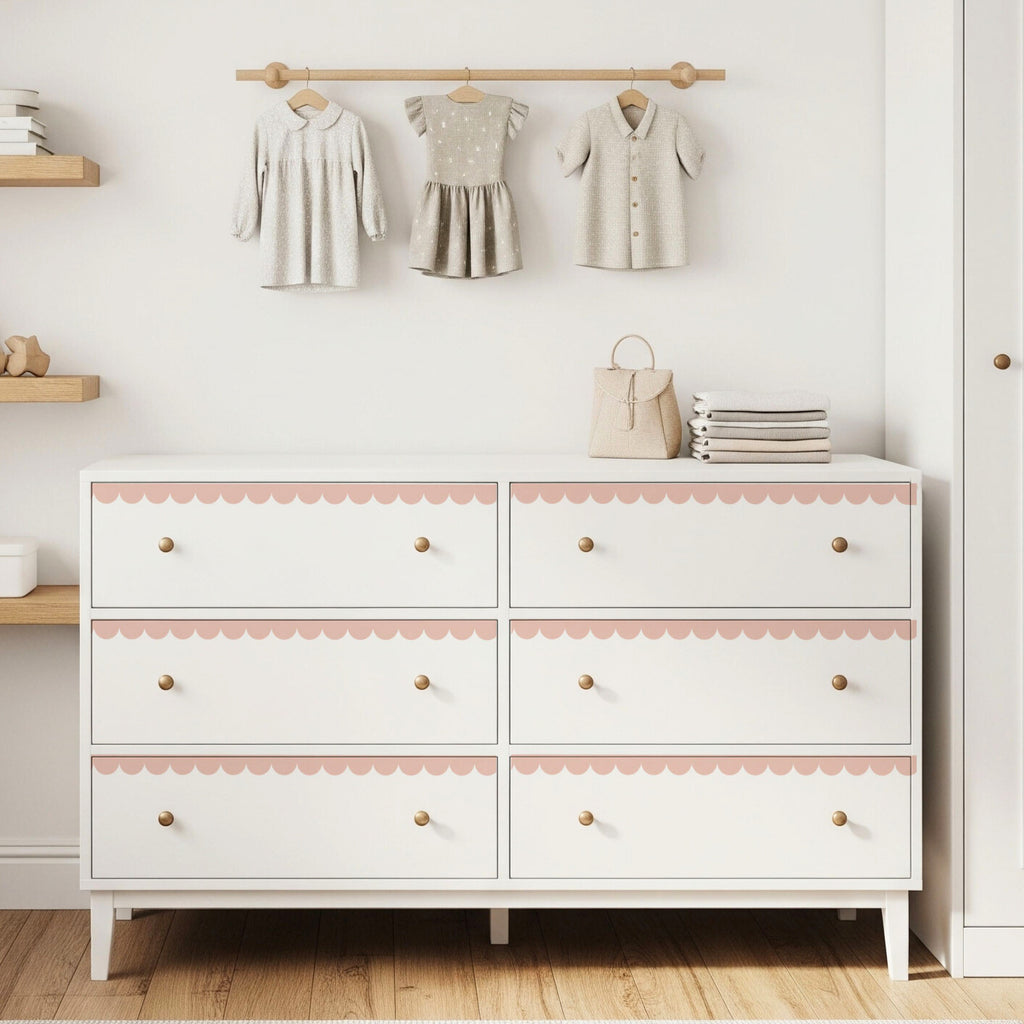Adesivi Murali Scalloped - Decochic
