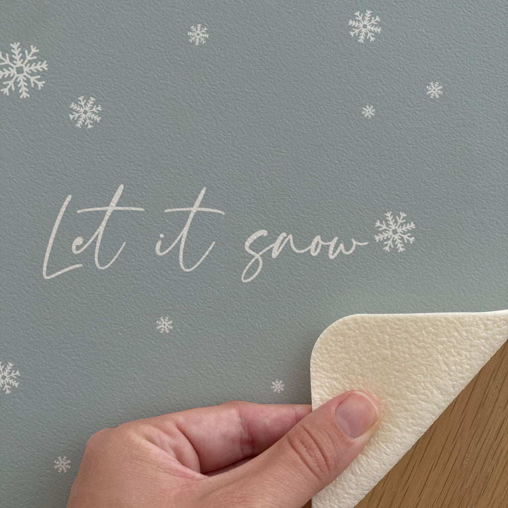 Tovaglietta Colazione Let it Snow - Più Colori Disponibili - Decochic