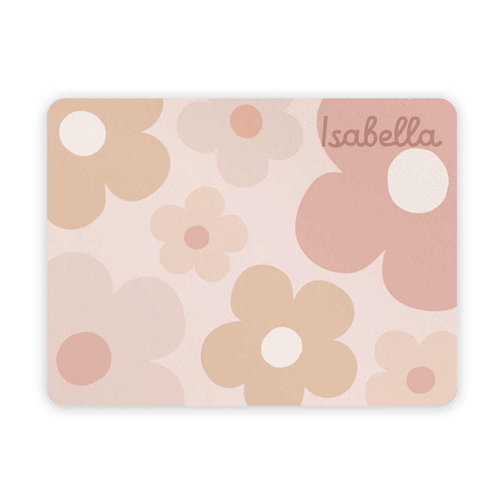 Tovaglietta Colazione Pink Daisy - Nome Personalizzabile - Decochic