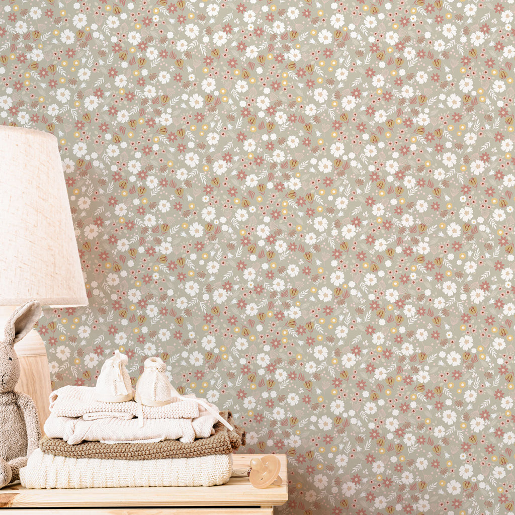 Carta Adesiva Wildflower - Più Colori Disponibili - Decochic