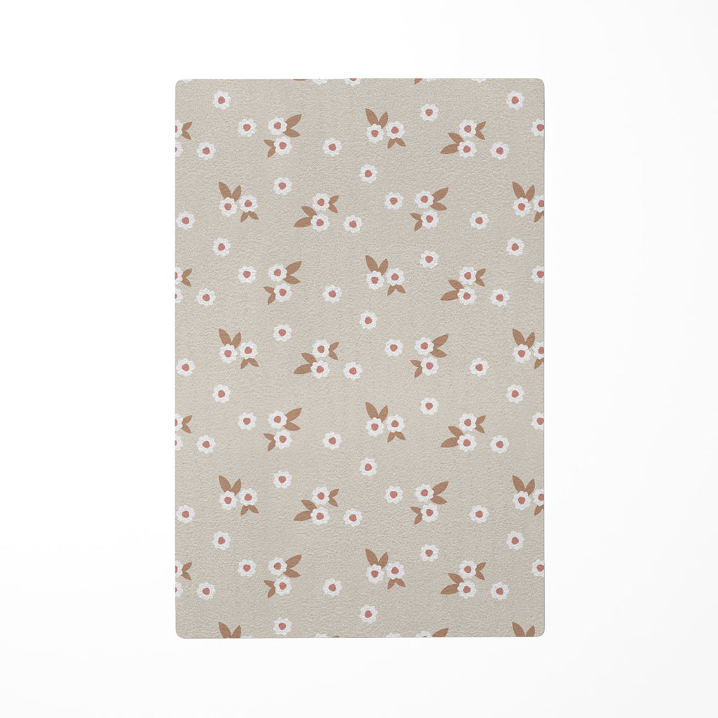Tappeto Beige Floral - Più Dimensioni Disponibili - Decochic