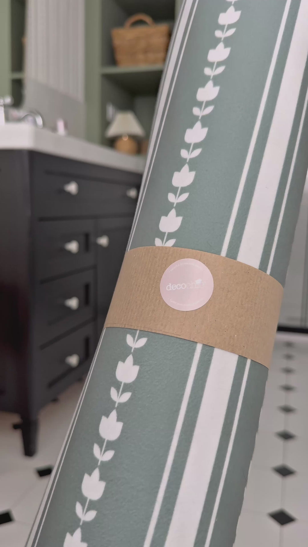 Tappeto Bagno Antiscivolo Rose Dot - Più Misure Disponibili - Decochic