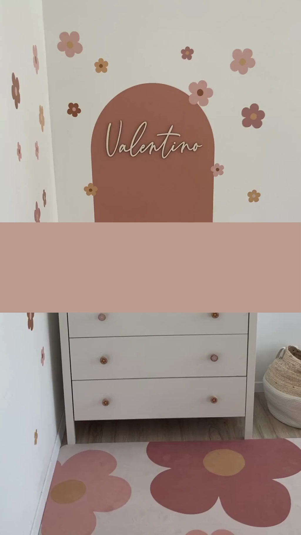 Adesivo Arco Gingham - Più Colori e Misure Disponibili - Decochic