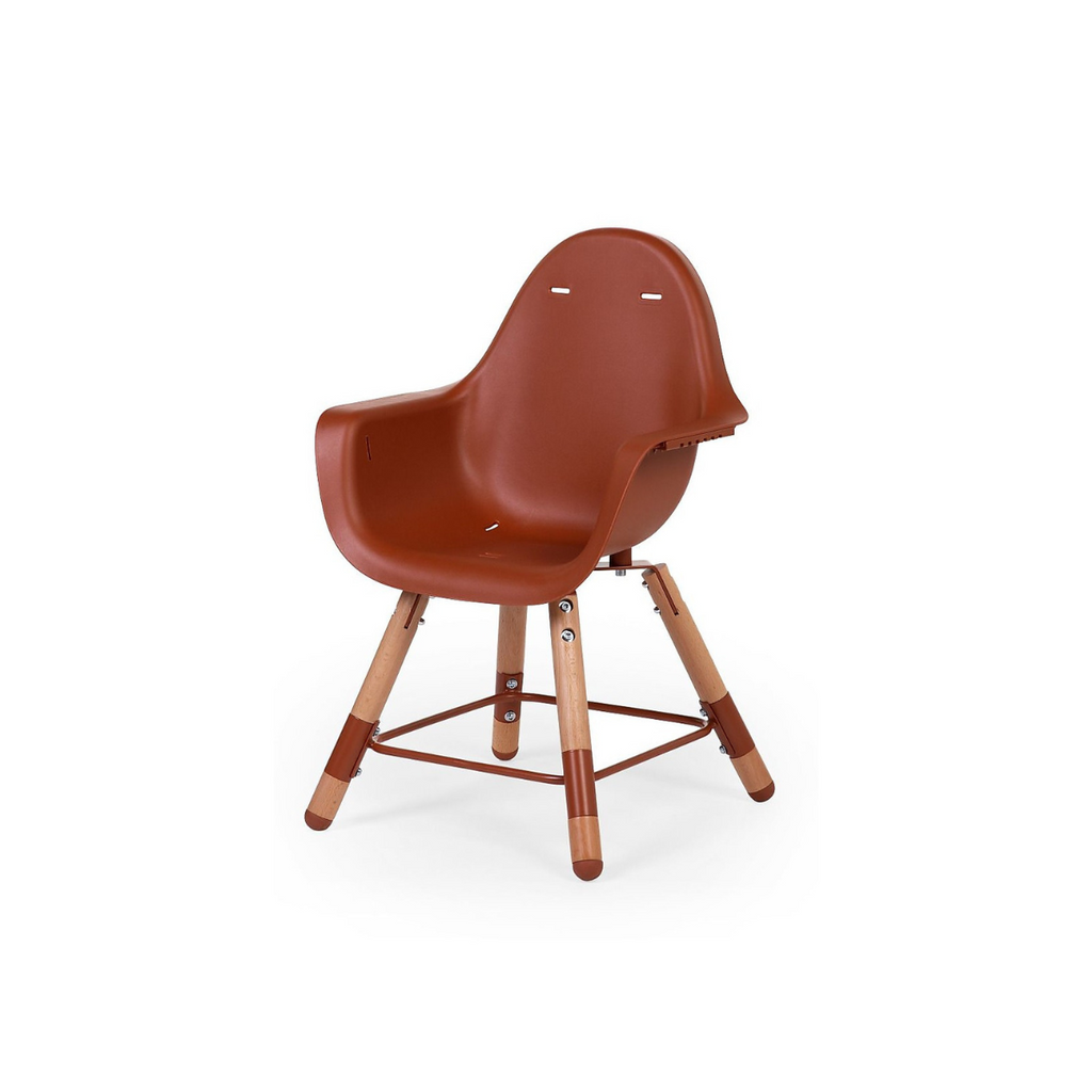 Seggiolone Trasformabile Evolu 2 Chair Ruggine Childhome - Decochic