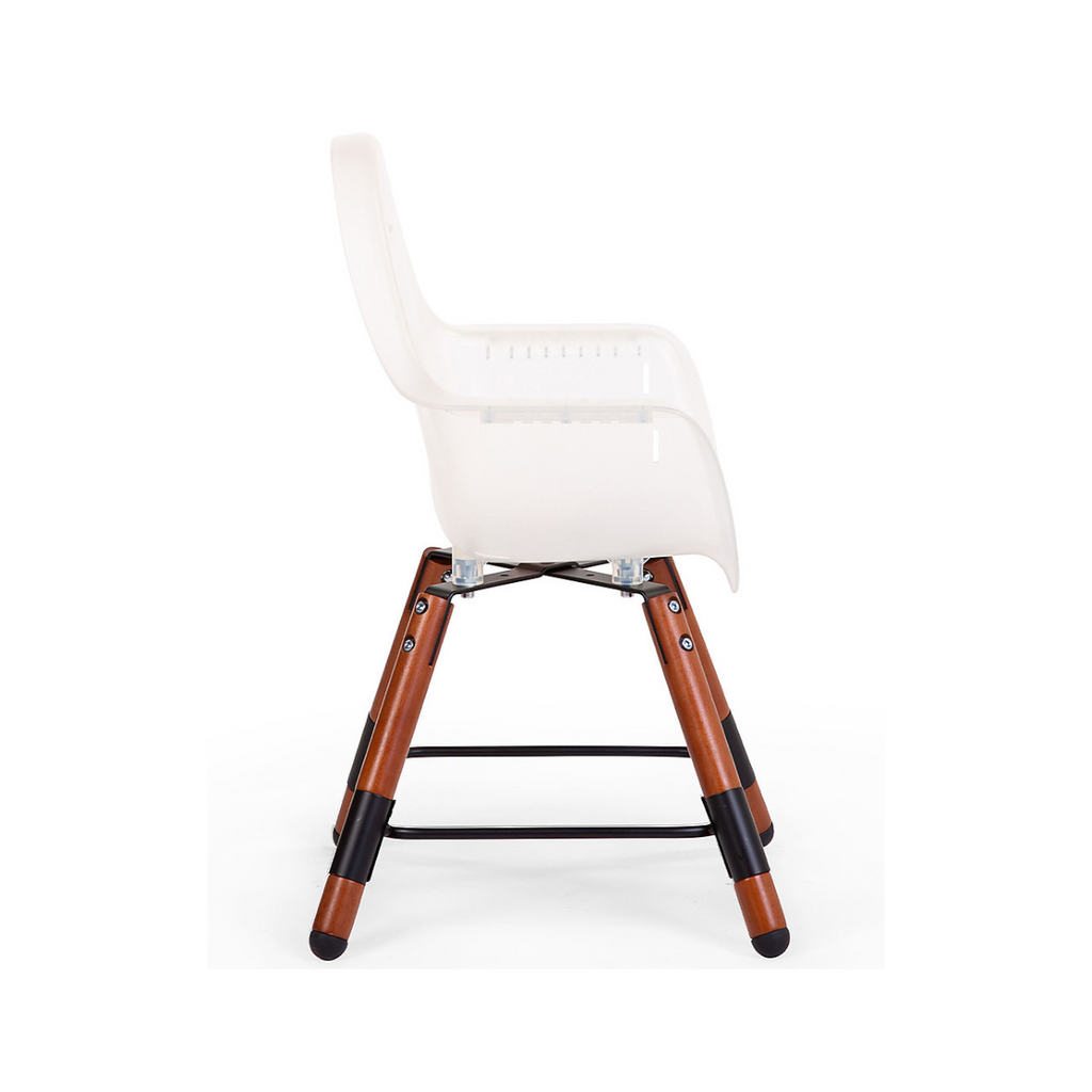 Seggiolone Evolu 2 Chair Bianco/Noce Childhome - Decochic