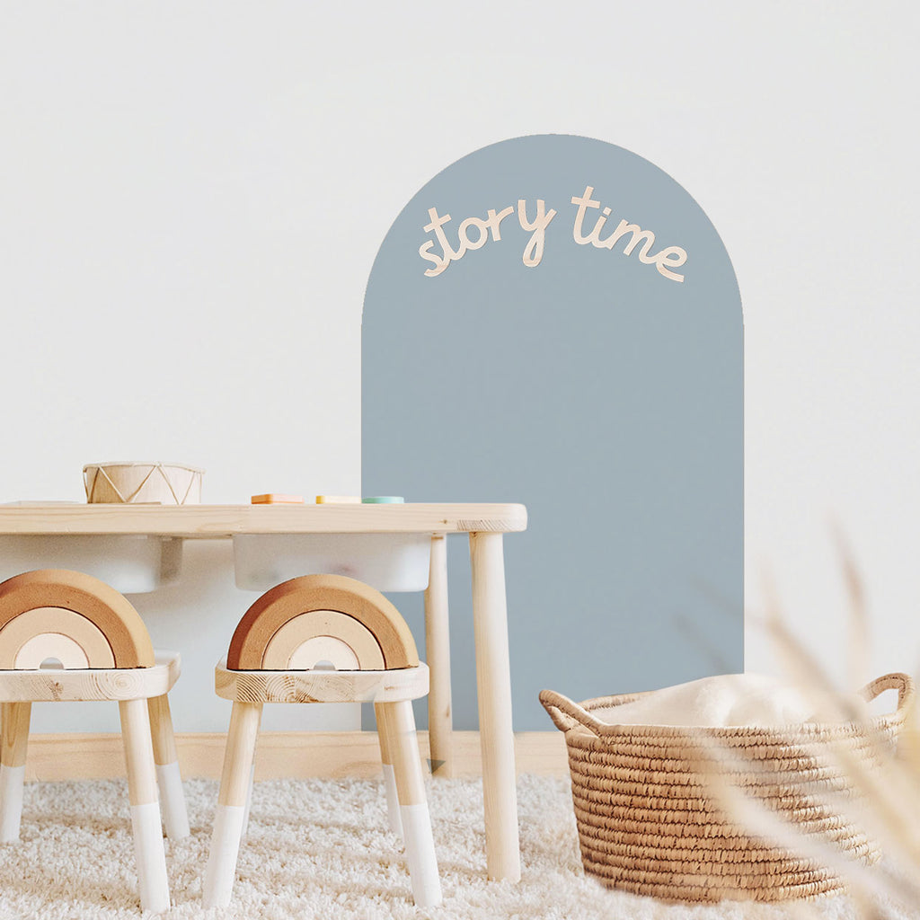 Scritta Story Time in Legno - Più Font Disponibili - Decochic