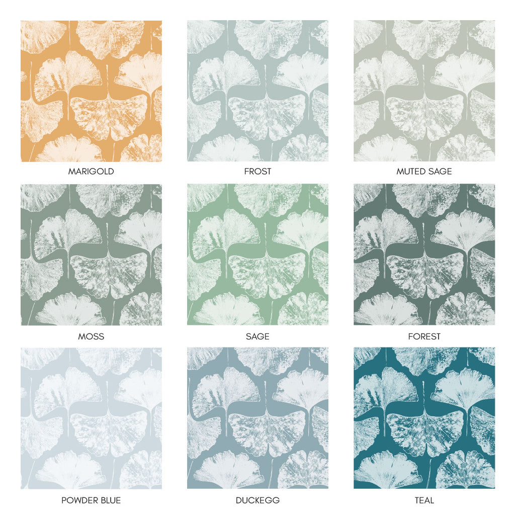 Tovagliette Rotonde Gingko Leaf - Più Colori Disponibili - Decochic