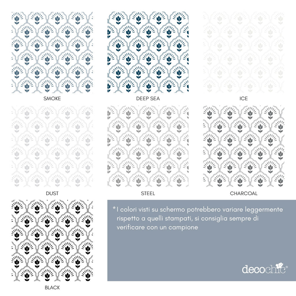 Carta Adesiva Quiet Posy - Più Colori Disponibili - Decochic