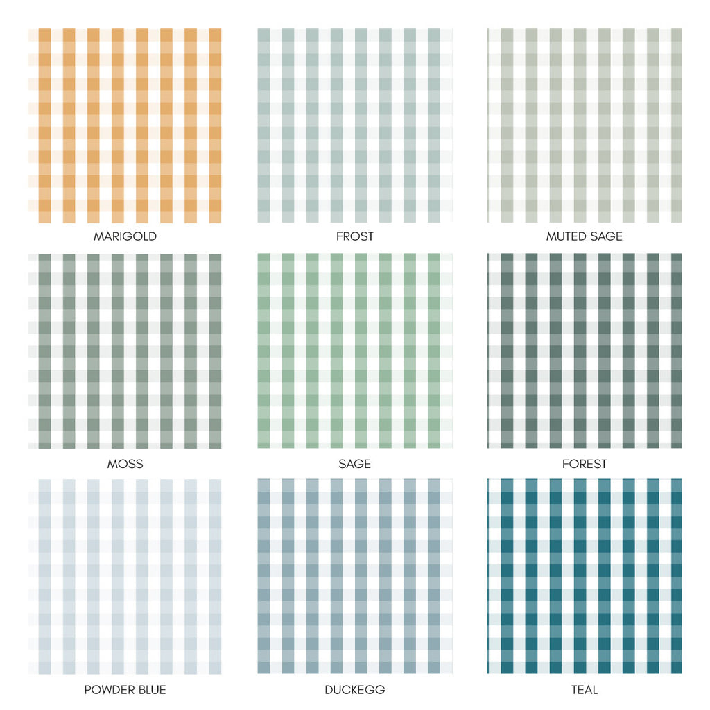 Carta da Parati Gingham - Più Colori Disponibili - Decochic