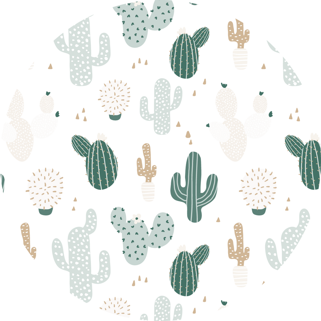 Tovagliette Colazione Bambini Cactus Verdi - Decochic