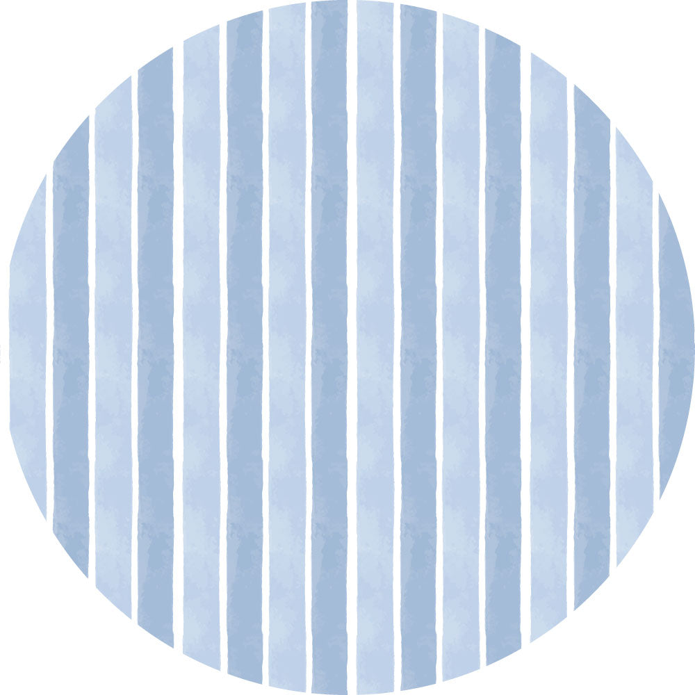 Tappeto in Vinile Watercolor Stripes - Decochic