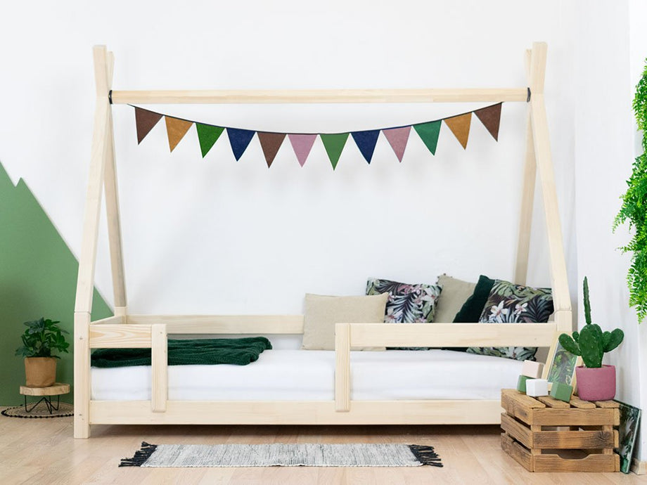 Cama Casa Montessori con Laterales 80x160 cm - Decochic