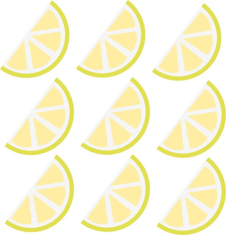 Stickers Adesivi Limoni - Decochic