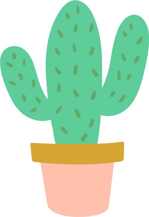 Sticker  Adesivo Cactus - Decochic