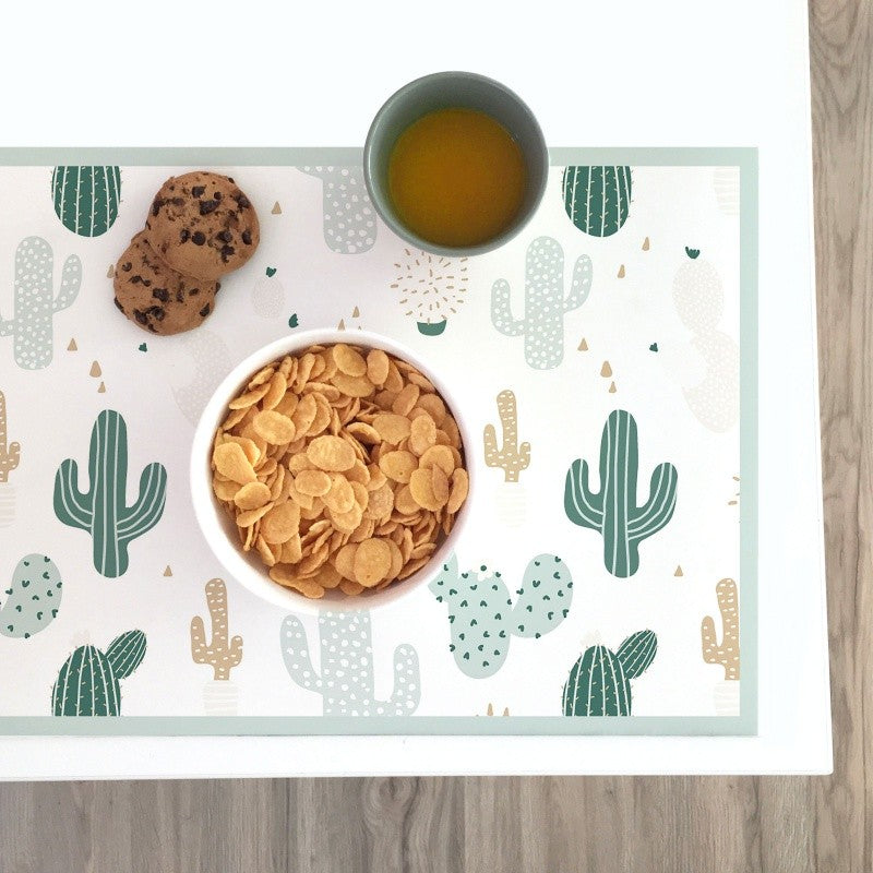 Tovagliette Colazione Bambini Cactus Verdi – Decochic