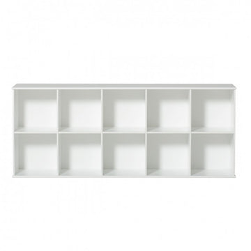 Libreria / scaffale a cubi 3x1 bianco