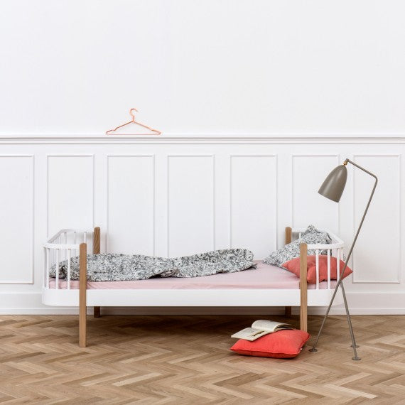 Oliver Furniture Tenda per Letto a Soppalco Basso linea Wood, Naturale  unisex (bambini)