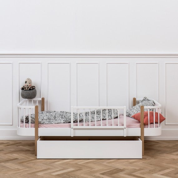 Letto Singolo Wood 90x200 cm Oliver Furniture-2 Colori Disponibili - Decochic