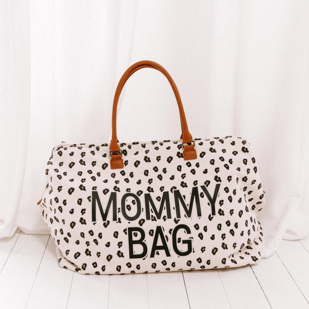 Borsa Fasciatoio Mommy Bag Leopardata Childhome - Decochic