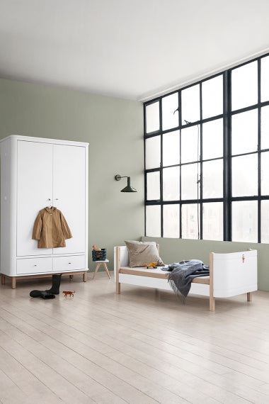 Letto Evolutivo Wood Mini Oliver Furniture- 2 Varianti Colore - Decochic