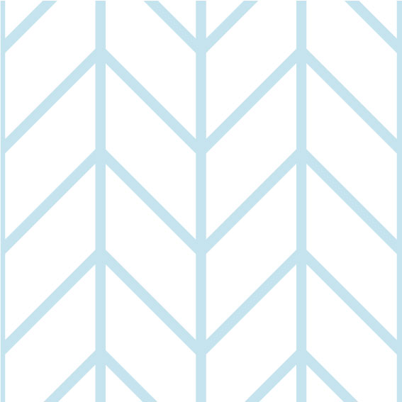 94x100cm Vinile Frecce geometriche Fondo bianco Azzurro - Decochic