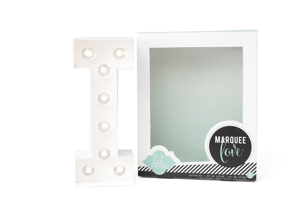 Kit Marquee Love-Lettera Personalizzabile Luminosa a LED 'I' - Decochic