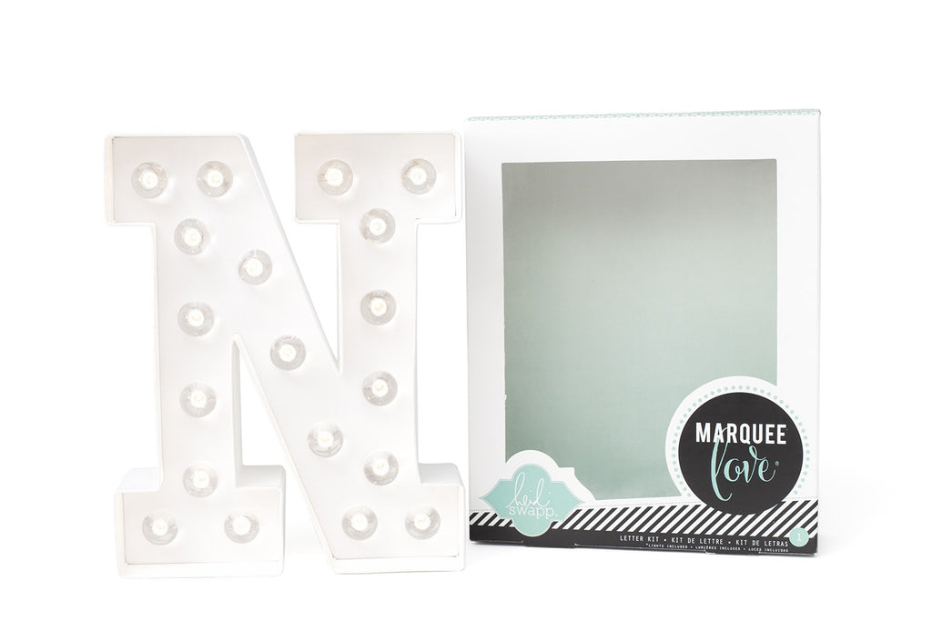 Kit Marquee Love-Lettera Personalizzabile Luminosa a LED 'N' - Decochic