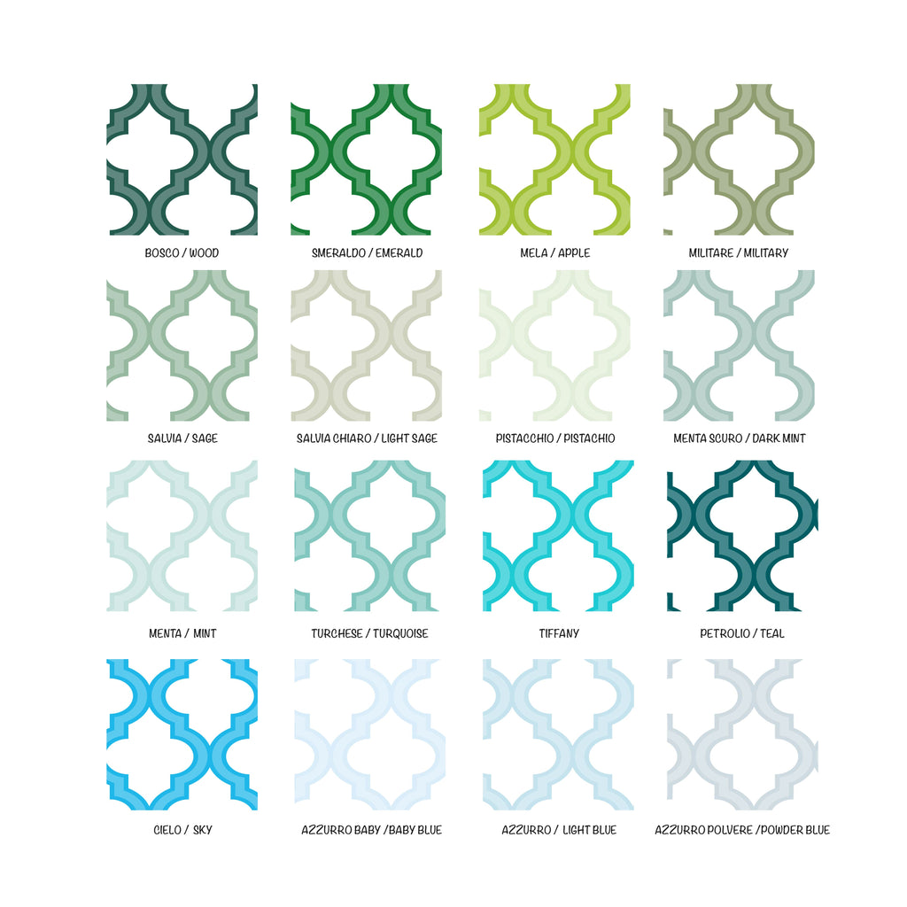 Adesivi per Piastrelle Marocco-Confezione 10 Adesivi-Più Colori e Misure Disponibili - Decochic
