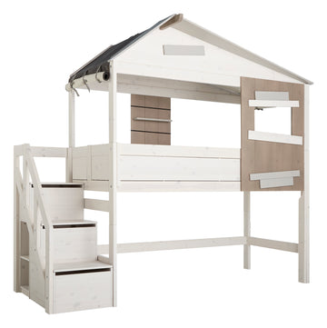 LIFETIME KIDSROOMS letto a castello family 120/90 con scala step