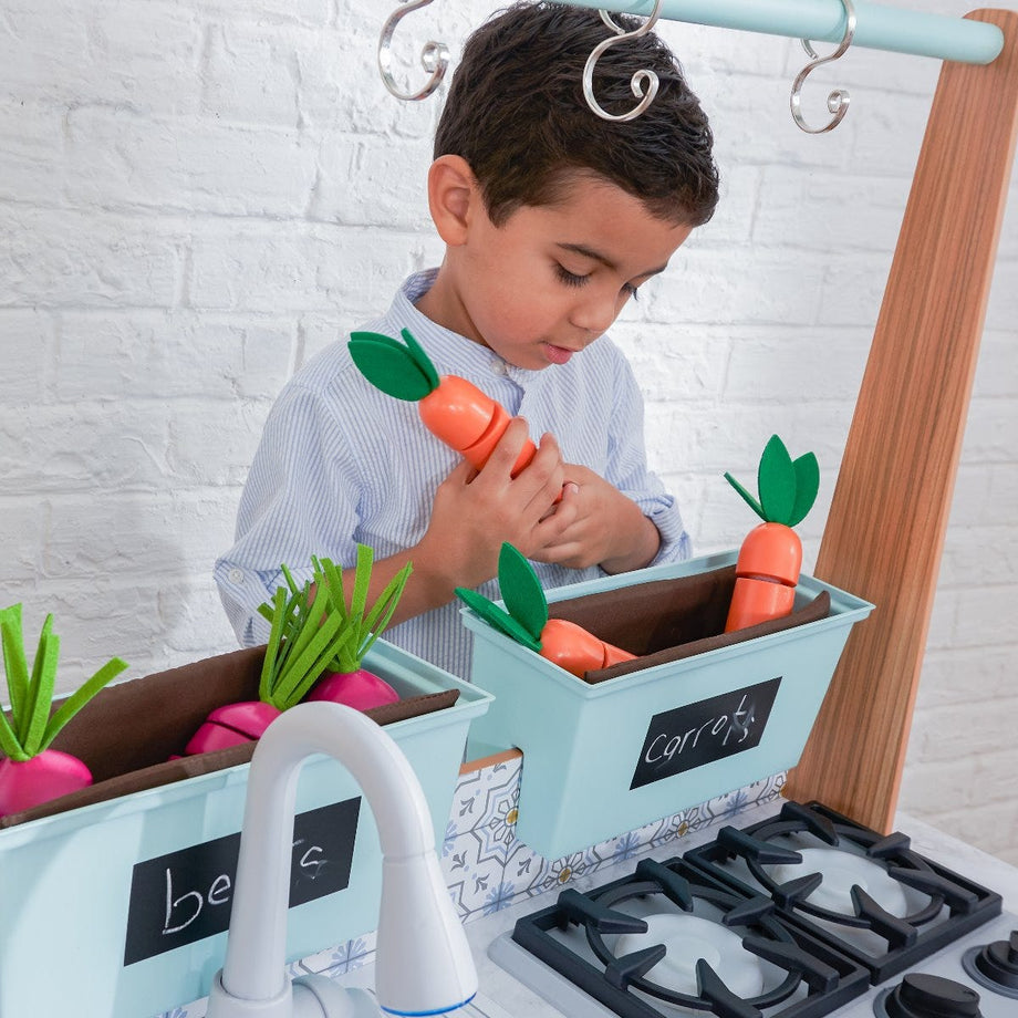 Cucina Giocattolo Farmhouse con Ez Kraft Assembly™ Kidkraft