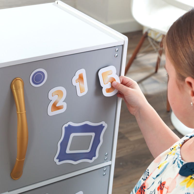 Cucinetta in Legno per Bambini Mosaic Magnetic - Kidkraft - Decochic