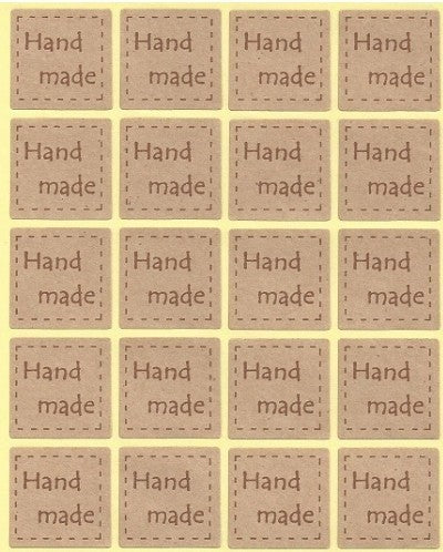 ETICHETTE HAND MADE Mod. 13