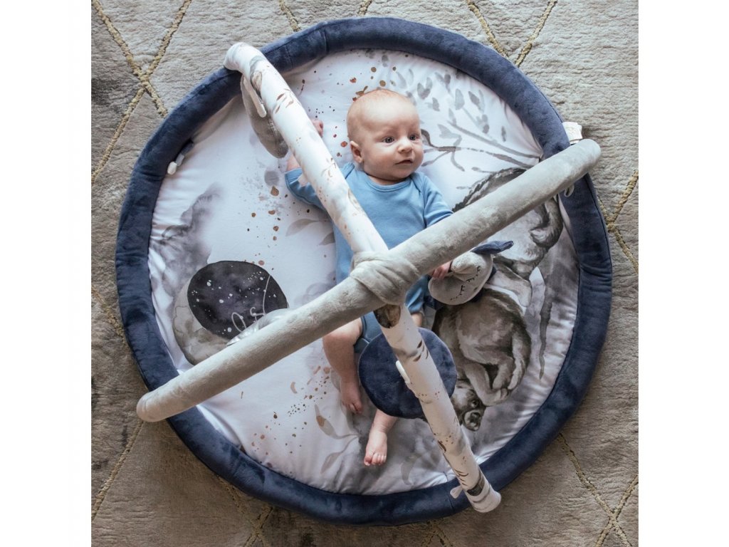 Newborn gym: train sight, touch and hearing while playing -Decochic