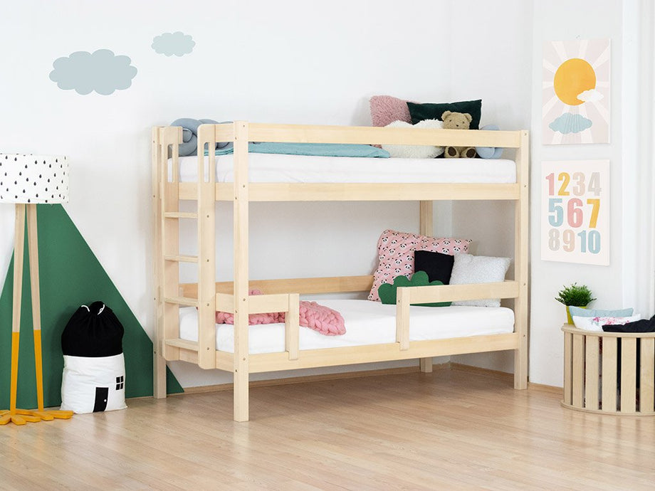 ULURU Benlemi Wooden Bunk Bed - More Colors and Sizes Available