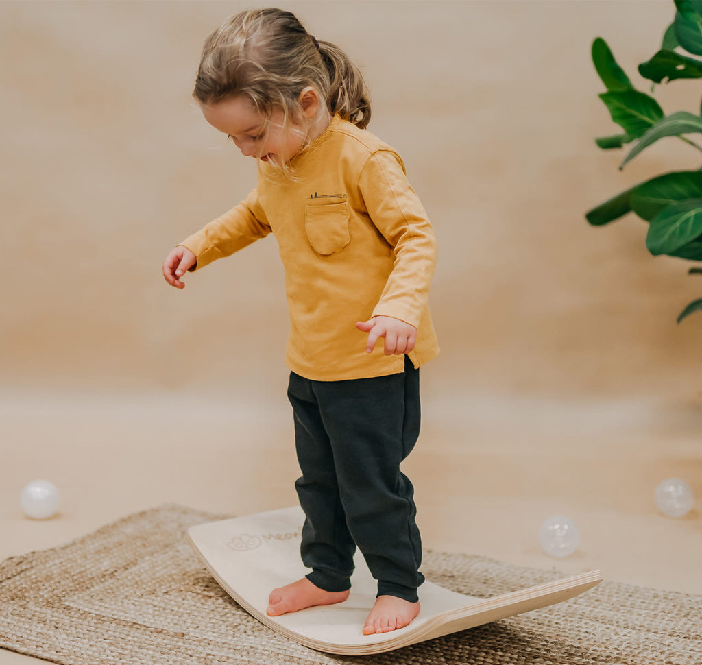 Tavola Montessori Balance Board Junior 64x30 cm MeowBaby - Decochic
