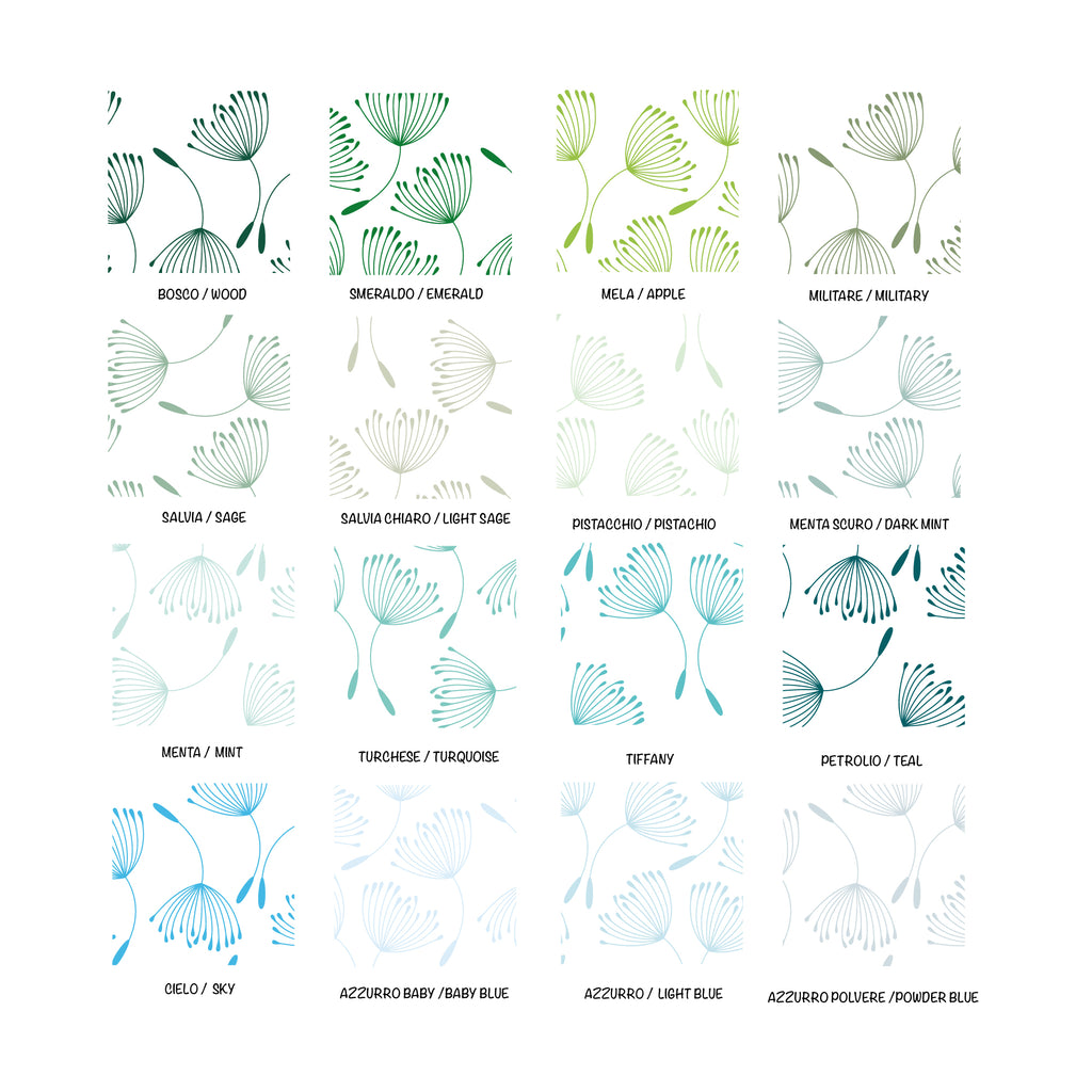 Pellicola Autoadesiva Dandelions- Più Colori Disponibili - Decochic