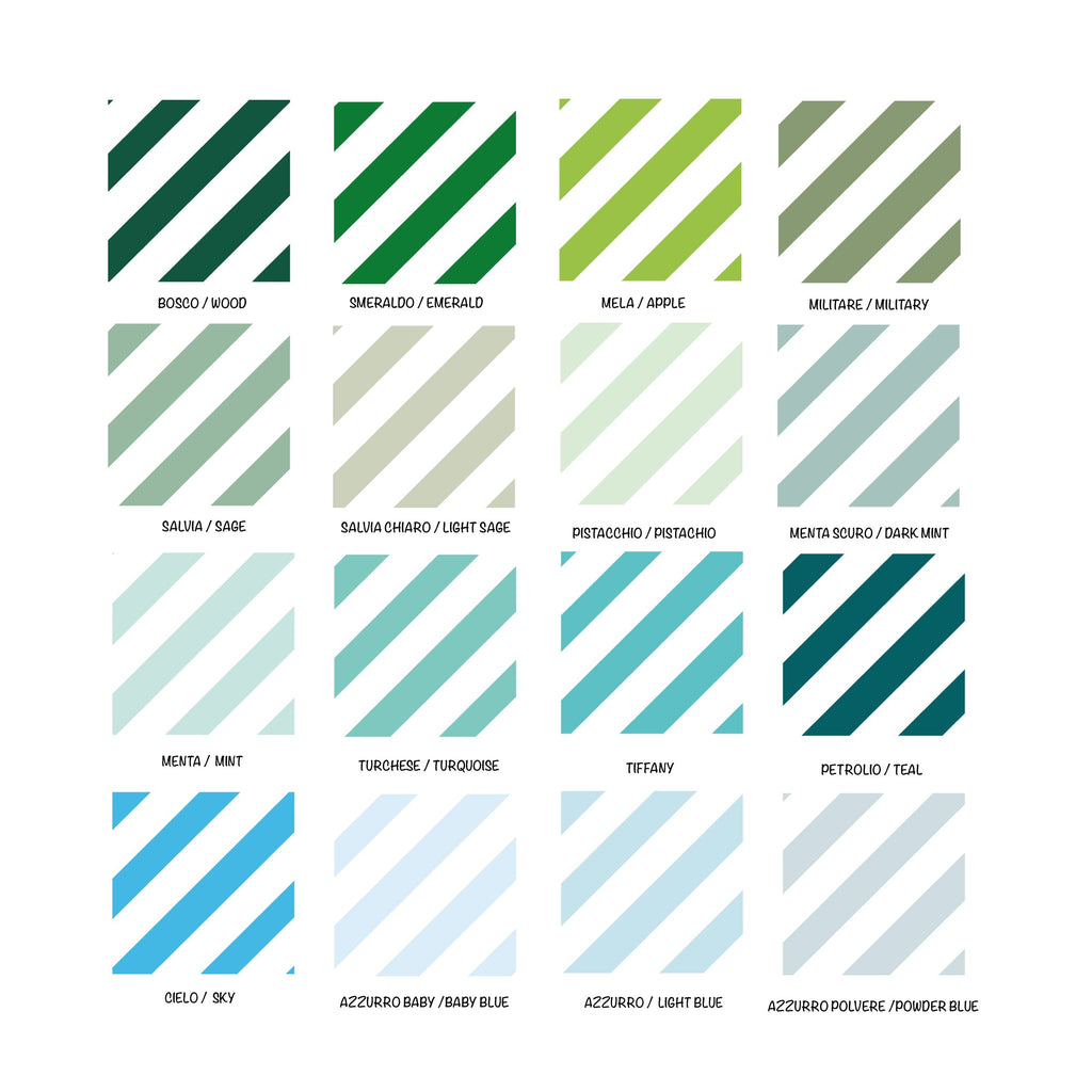 Carta Adesiva Righe Oblique- Più Colori Disponibili - Decochic