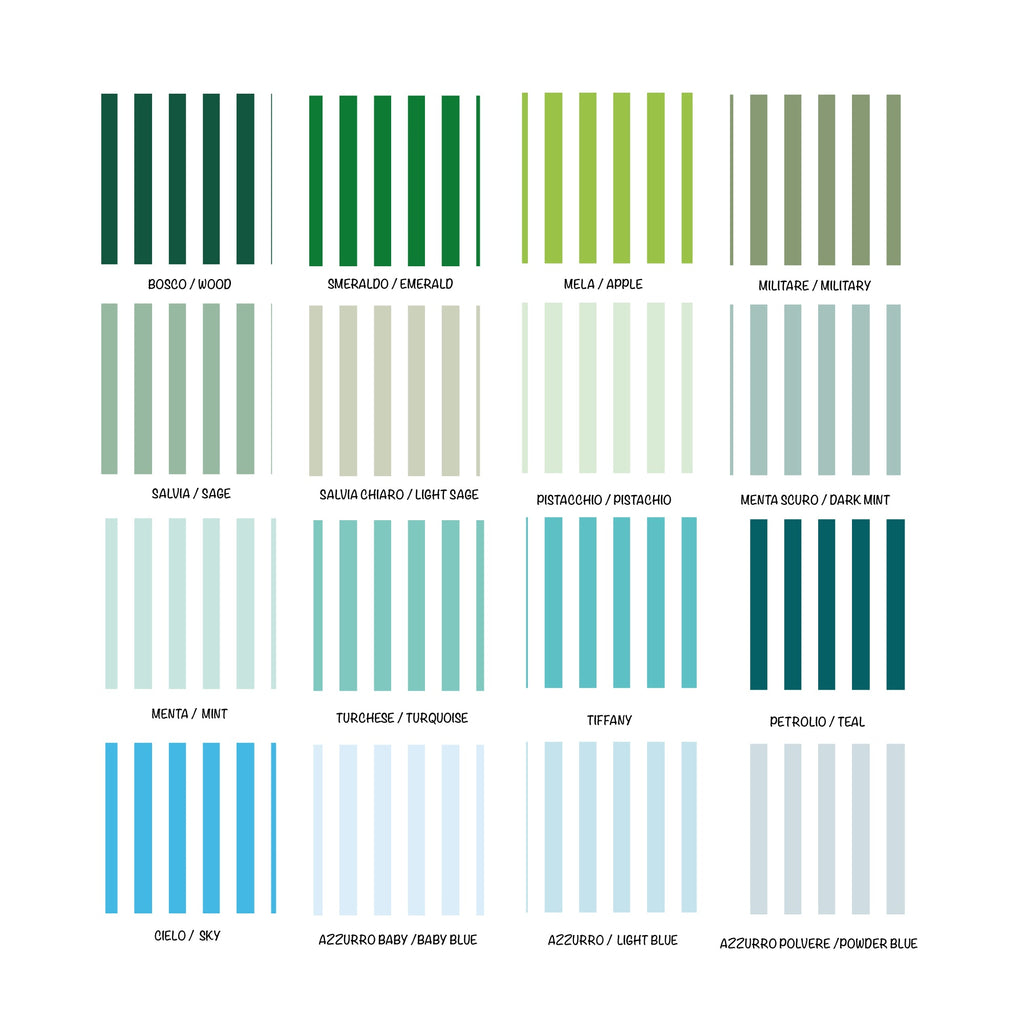 Carta Adesiva Righe Piccole- Più Colori Disponibili - Decochic