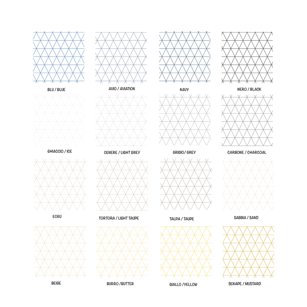 Pellicola Autoadesiva Triangoli Fondo Bianco- Più Colori Disponibili - Decochic