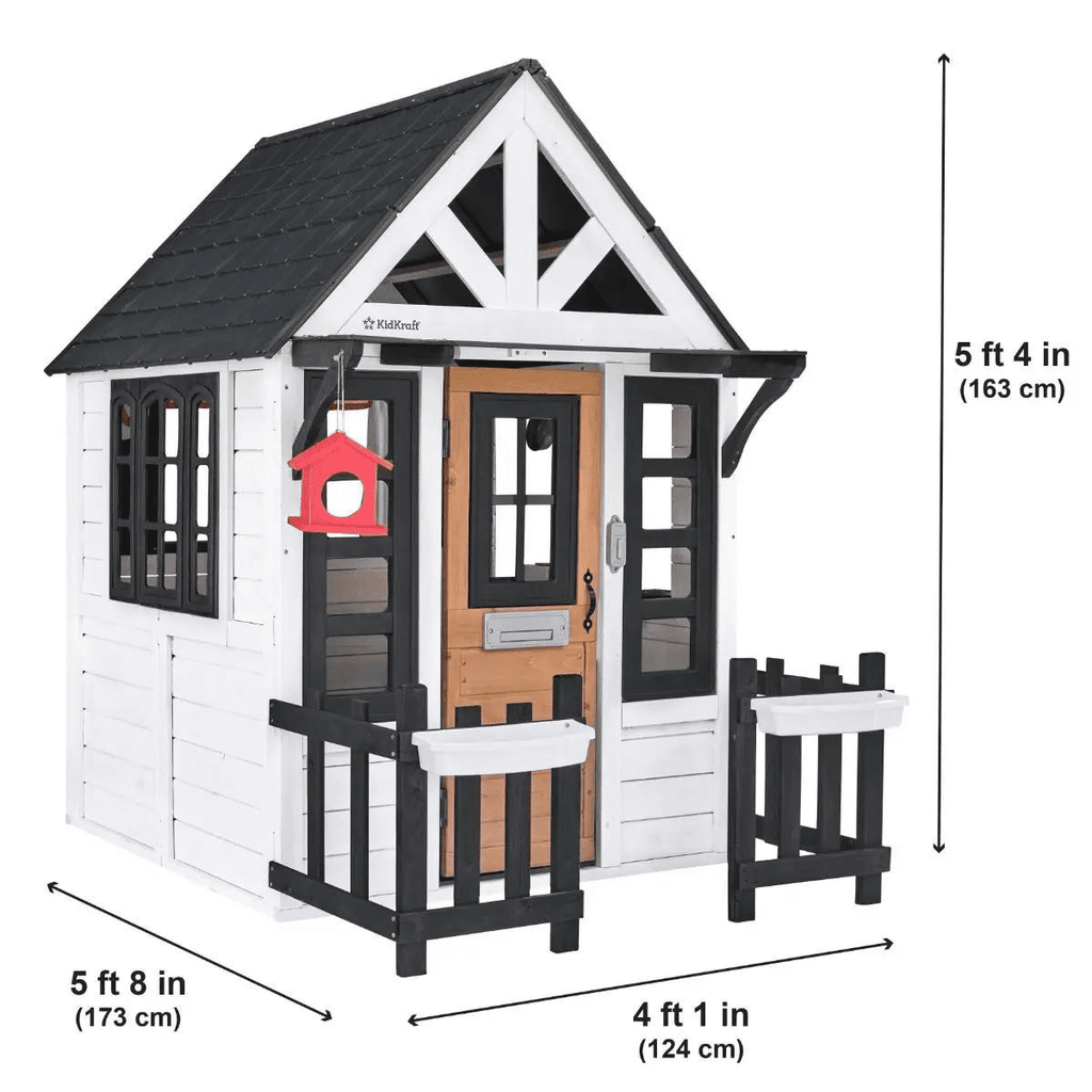 Casetta Giardino Bimbi Lakeside Bianco Kidkraft - Decochic