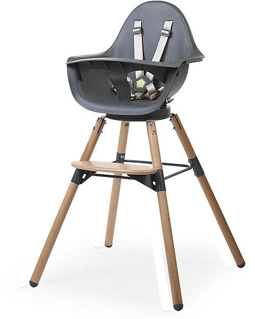 Seggiolone Evolutivo Evolu ONE.80° Antracite Childhome - Decochic