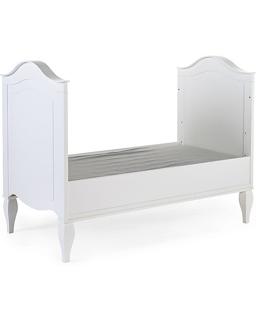 Lettino Romantic con Sbarre Removibili 70x140 cm Childhome - Decochic