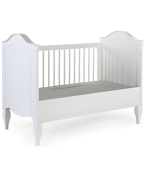 Lettino Romantic con Sbarre Removibili 70x140 cm Childhome - Decochic