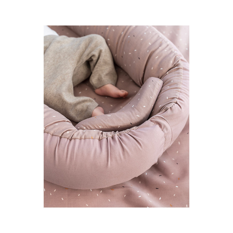 Riduttore Lettino Cozy Nest Rosa Done By Deer - Decochic